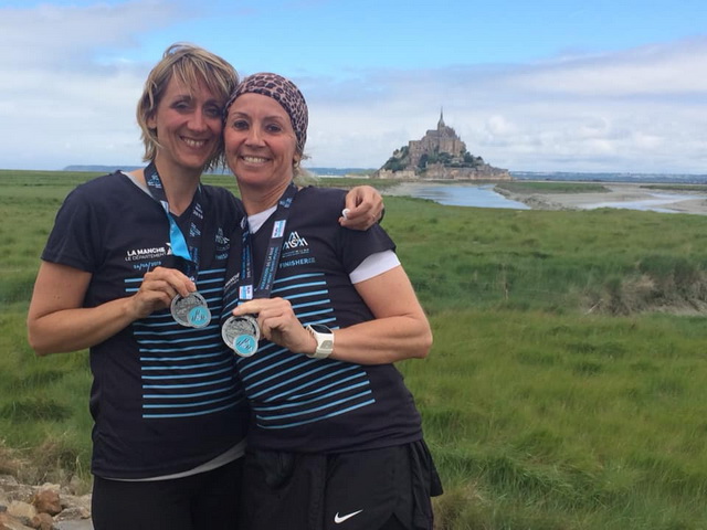 fières les filles ....et record personnel pour Nathalie