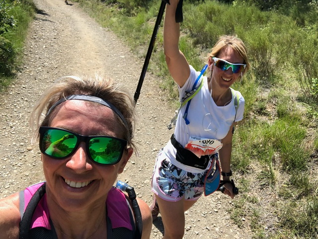 Dorothée et Nathalie.....en trail on s'amuse