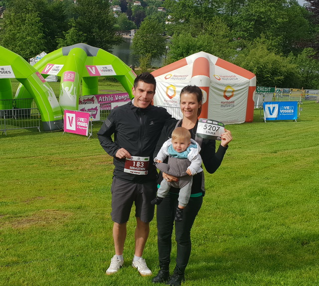 Déjà dans l'ambiance des courses de Maman et Papa