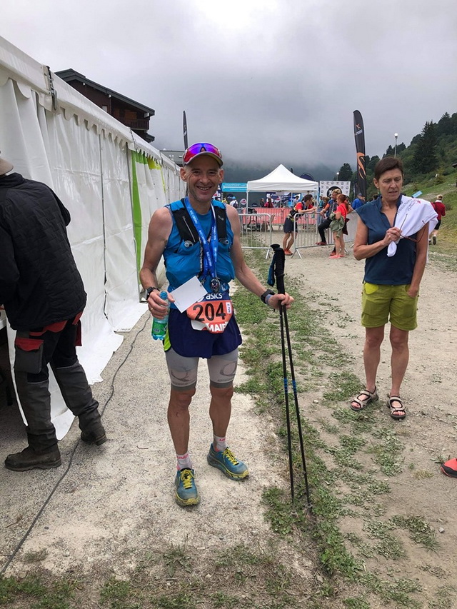 Hervé Champion de France de trail long master 2