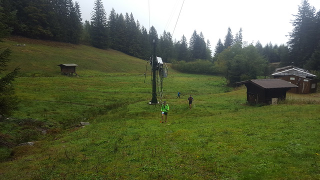 C'est parti pour la 2ème piste noire au 57ème km